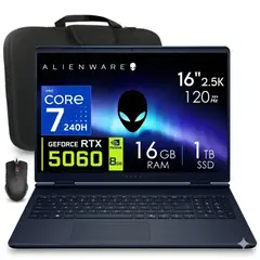 ALIENWARE - LAPTOP DELL ALIENWARE AURORA 16' CORE 7 240H 2.5k 120HZ 32GB 1TB SSD Video 8GB RTX 5060 ULTRA VELOZ