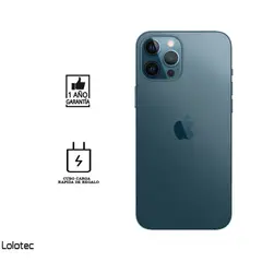 APPLE - IPhone 12 PRO MAX 128 GB I Reacondicionado grado C I color: Azul Pacifico