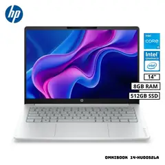HP - LAPTOP HP OMNIBOOK 3 INTEL CORE i5 8GB RAM 512GB SSD 14-HU0052LA