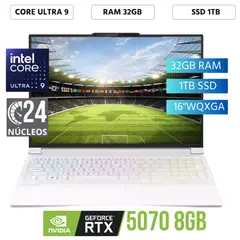 LENOVO - Laptop Lenovo Legion 7 16IAX10 Core Ultra 9 275HX Ram 32GB SSD 1TB RTX 5070 16" WQXGA IPS Win11