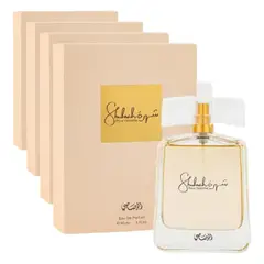 RASASI - SET PERFUME SHUHRAH RASASI EDP MUJER 4 PIEZAS 3 OZ  90 ML CU