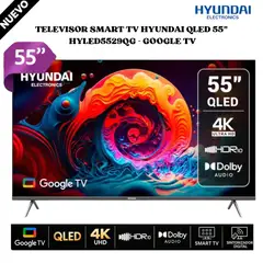 HYUNDAI - TELEVISOR HYUNDAI 50” SMART TV QLED HYLED5027QFG