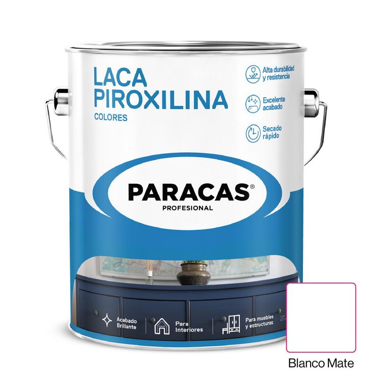 Laca Piroxilina Mate Paracas 1 gl