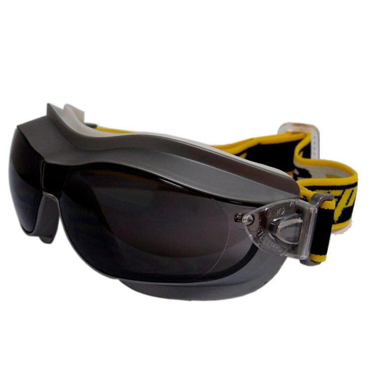 Lentes de Seguridad Steelpro Zex Anti Empaño Amarillo Lentes Oscuro