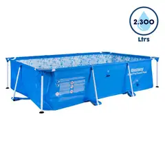BESTWAY - Piscina Estructural Rectangular 259x170x61cm 2300L
