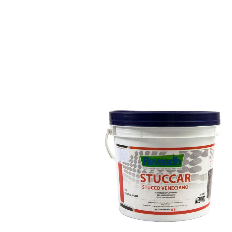 Estucado brillante Stuccar Neutro 4L