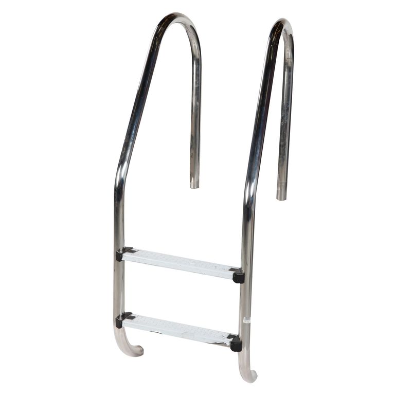 Escalera para Piscina 2 Pasos Acero Inoxidable