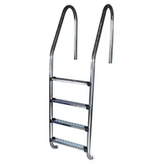 AQUANT - Escalera para Piscina 4 Pasos Acero Inoxidable