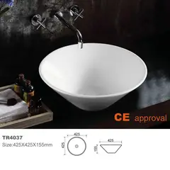 SENSI DACQUA - OvalÃ­n Sobreponer CÃ³nico Blanco