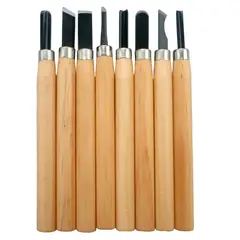 KARSON - Set de Gubias Para Madera Metal 8 Unidades