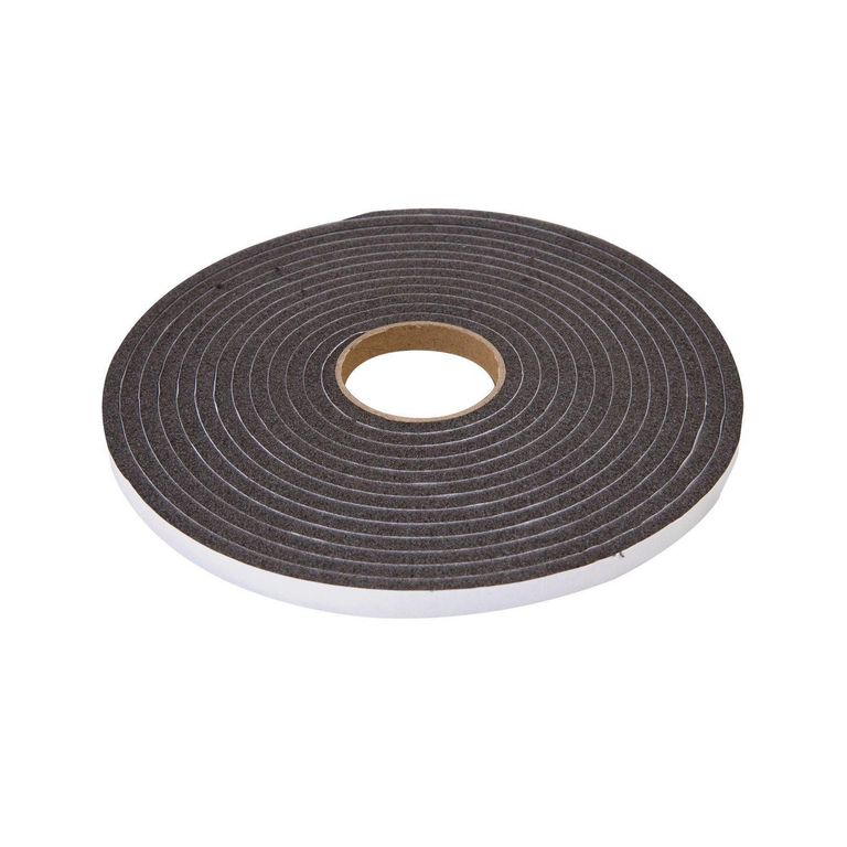 Burlete Adhesivo 5 m x 10 mm x 5 mm