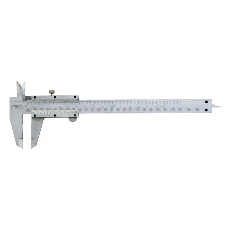 Calibrador Manual 6 Metal Gris Litz