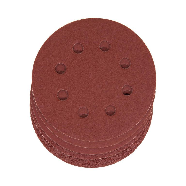 Set de Lijas 5" x 115 mm 5 Piezas Major