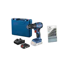 undefined - Taladro gsb185 1 bateria 1 cargador 65nm + Juego de 13 Brocas Metal Bosch