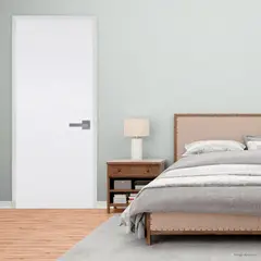 DIMFER - Puerta Interior HDF Lisa Blanco