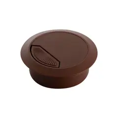 ZENDER - Pasacable de Mesa 60 mm. Marrón