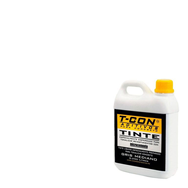 Tinte para concreto gris mediano 250ml