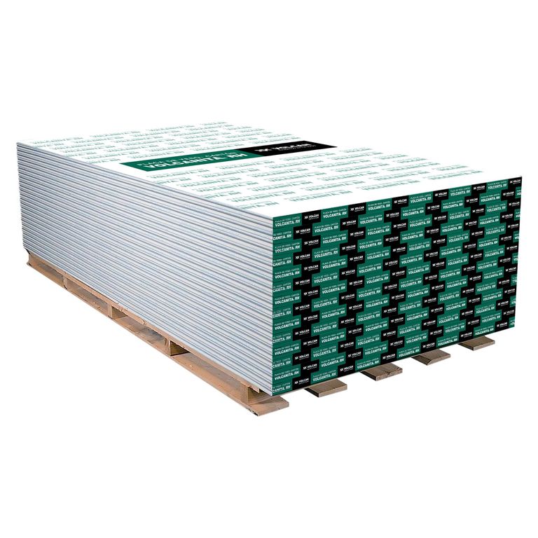 Placa de Drywall Volcanita 12.7mm Rh 1/2" 1.22mx2.44m