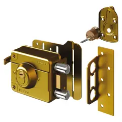 FORTE - Cerradura Alta Seguridad 840 Dorada