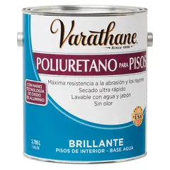 VARATHANE - Poliuretano para pisos base agua Brillante 3,785L