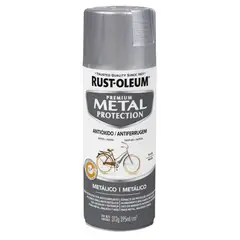 RUST OLEUM - Spray protector de superfices metalicas Plata 312 Gr