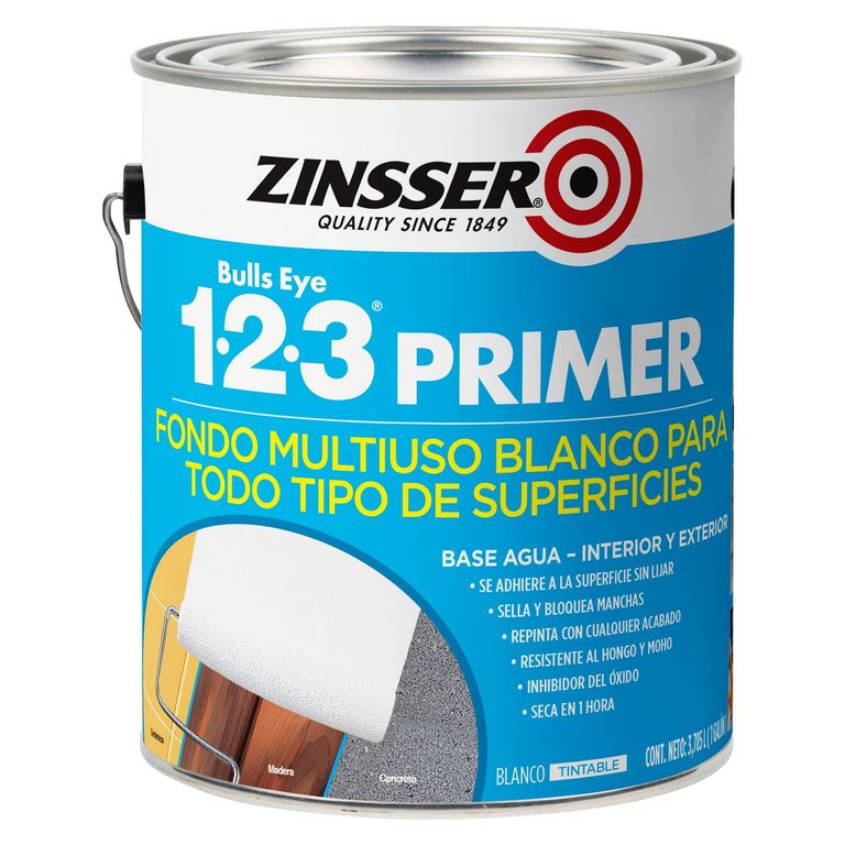 Imprimante Zinsser 123 Fondo Multiuso 3,785 L