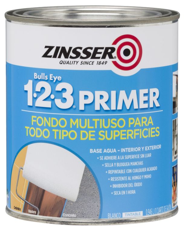 Imprimante Zinsser 123 Fondo Multiuso 0,946 L