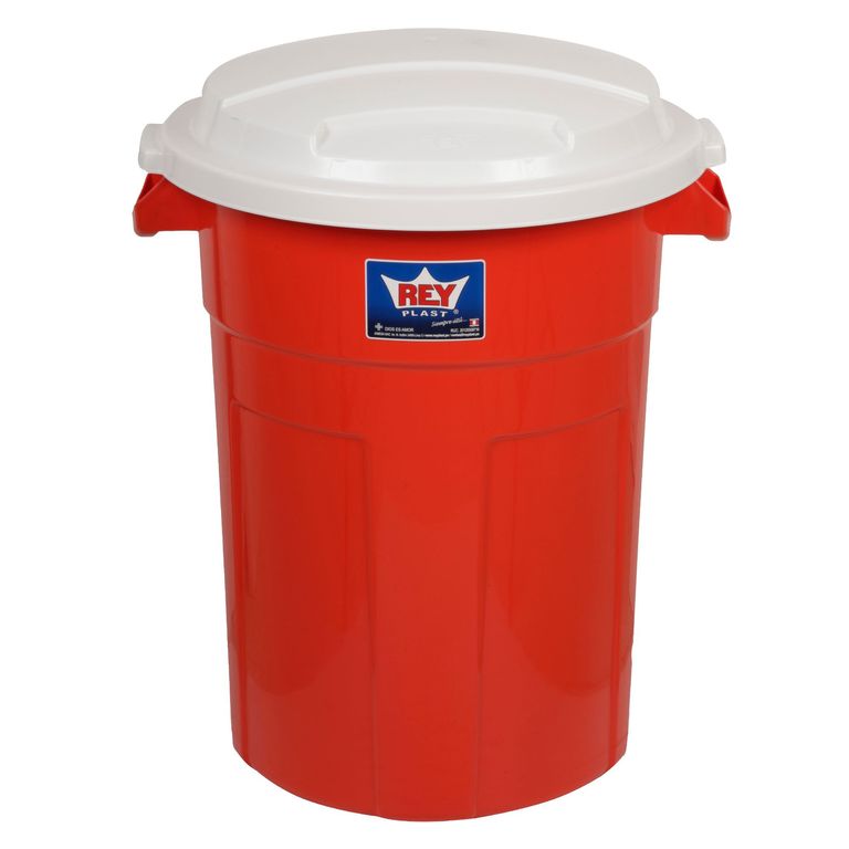 Basurero de Plástico Color Aleatorio 122L