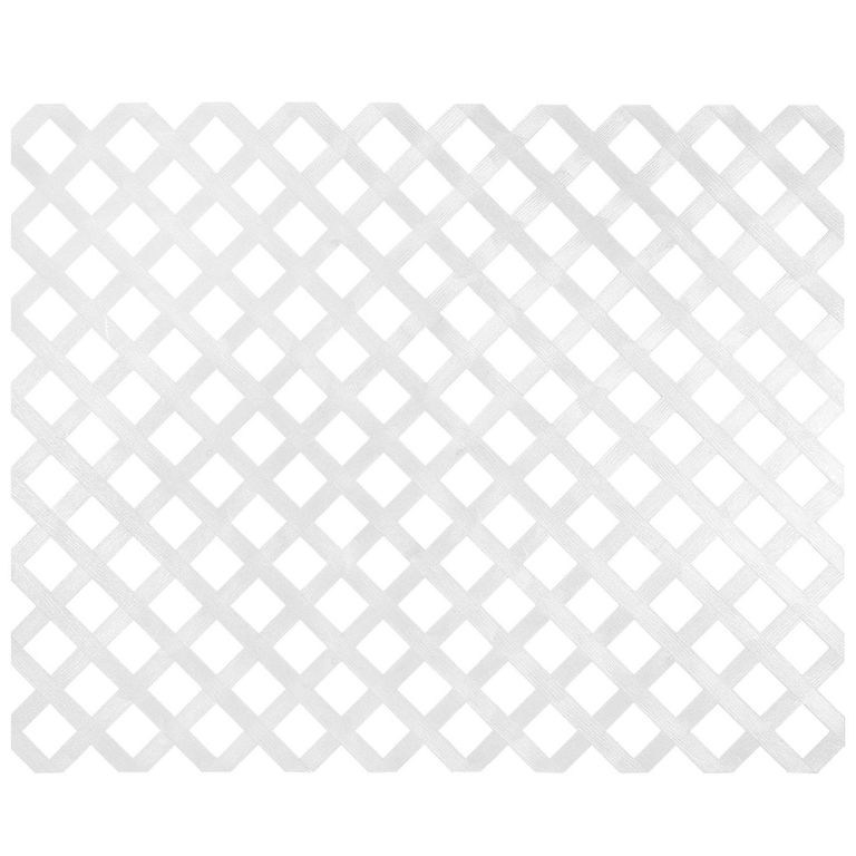 Enrejado Diamante Blanco 122x244cm