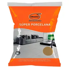 CHEMA - Fragua para Cerámicas o Porcelanatos Chocolate 1kg
