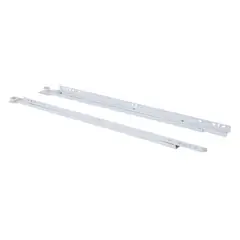 FIXSER - Corredera de Cajón 18" 45 cm. Blanco x 2 unid.