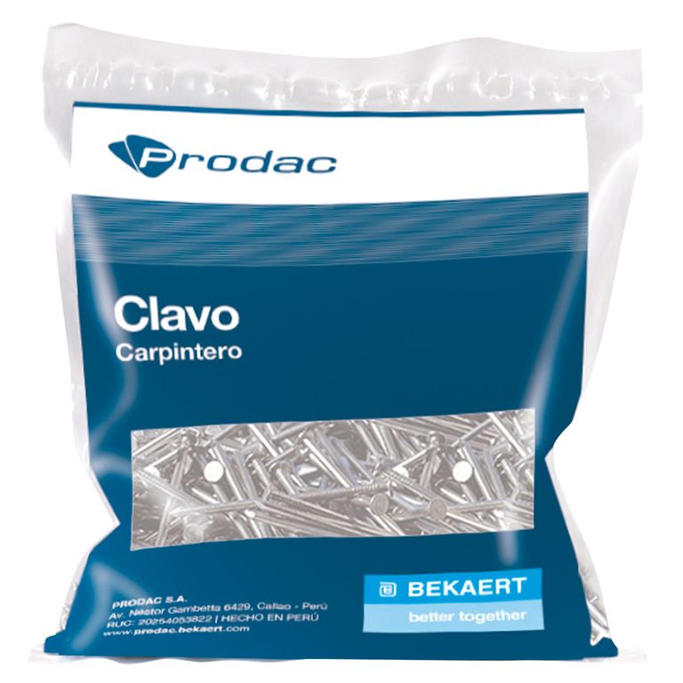 Clavo de 1/2Pulgada Carpintero sin Cabeza 500 gr