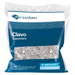 PRODAC - Clavo Carpintero sin Cabeza 3/4" 500 gr.