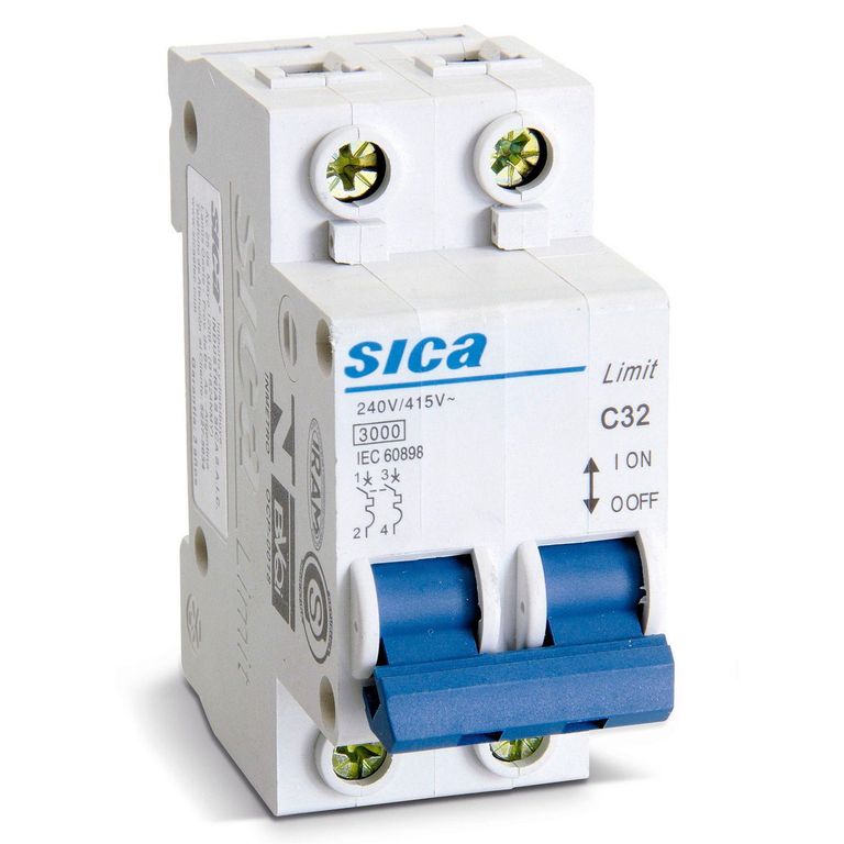 Interruptor Termomagnético 2x15A Sica