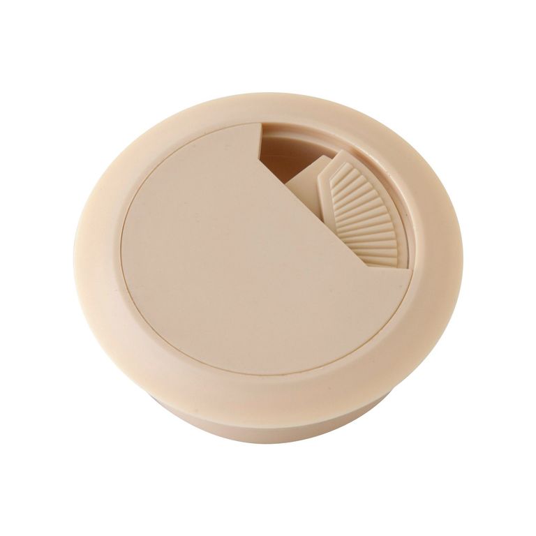 Pasacable de Mesa 60 mm. Almendra
