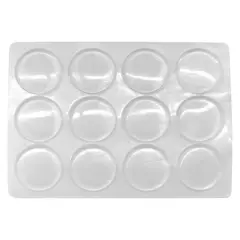 FIXSER - Bumper Adhesivo 19 mm. x 12 unid.