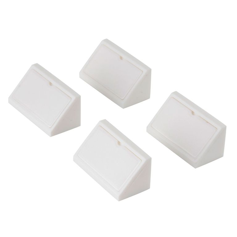 Soporte Angular Doble Blanco