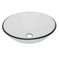 SENSI DACQUA - OvalÃ­n Sobreponer Redondo transparente