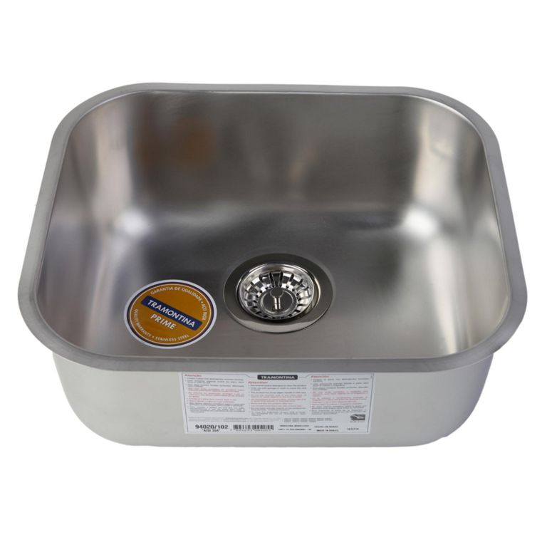 Lavadero de Cocina Acero Inoxidable Tramontina 1 Poza 40x34cm
