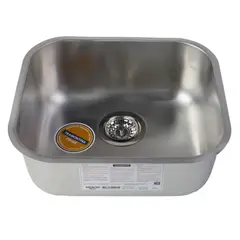 TRAMONTINA - Lavadero de Cocina Acero Inoxidable Tramontina 1 Poza 40x34cm