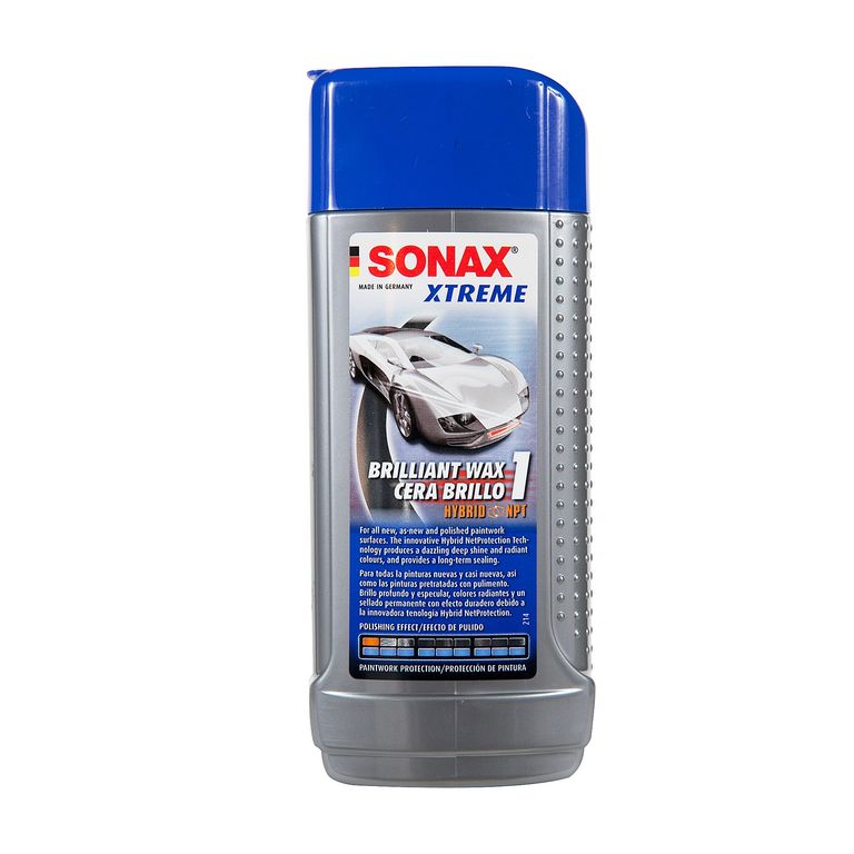 Cera para Autos Sonax Paso 1 Brillo Xtreme 250 ml