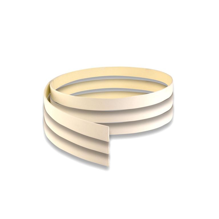 Tapacanto PVC Blanco 22X3mm por Metro Lineal