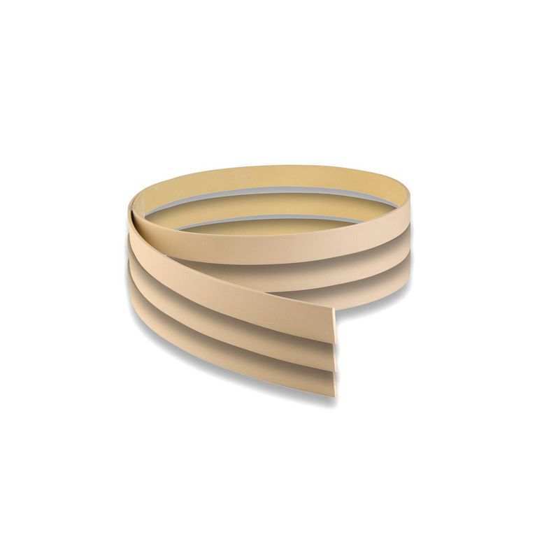 Tapacanto PVC Almendra 22X3mm por Metro Lineal