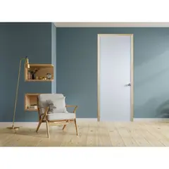 DIMFER - Puerta Interior Lisa 65x207cm Blanco
