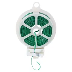 ERGO - Cable Amarra Plantas 50mt Plástico Verde