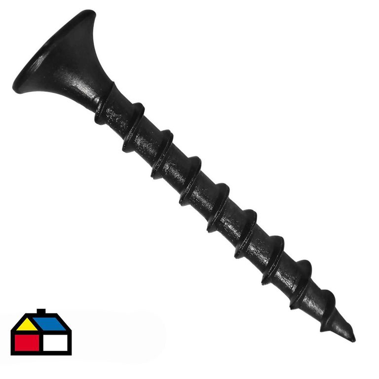 Tornillo Volcanita CRS Punta Fina 6x1" x 1000 unid