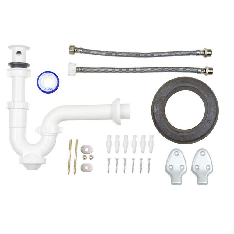 Kit de Accesorios 1/2 Baño Económico