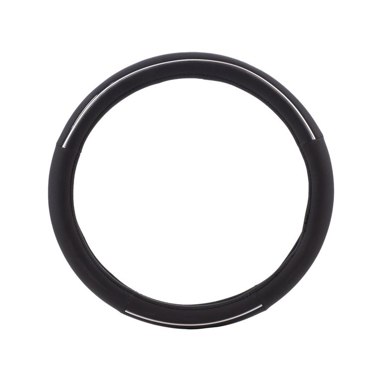 Funda Cubre Volante Para Auto Autostyle Spherion Negro 38 cm