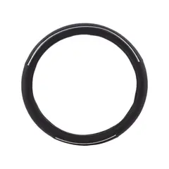 AUTOSTYLE - Funda Cubre Volante Para Auto Spherion Negro 38 cm