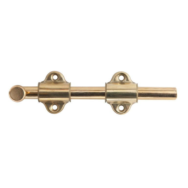 Pestillo Media Luna Bronce 6"